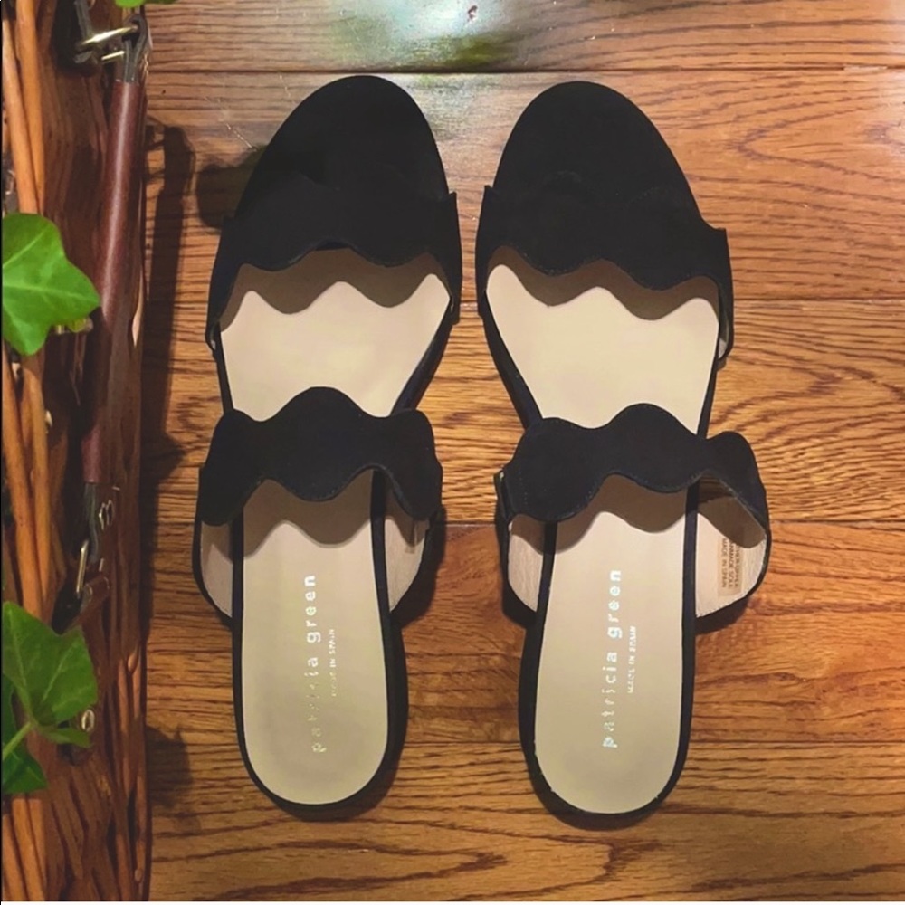 Patricia Green Emilia Scalloped Sandals